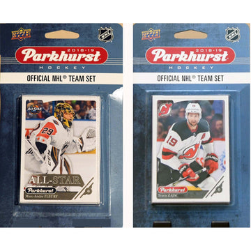 Nhl New Jersey Devils 2018-19 Parkhurst Team Set And An All-Star Set