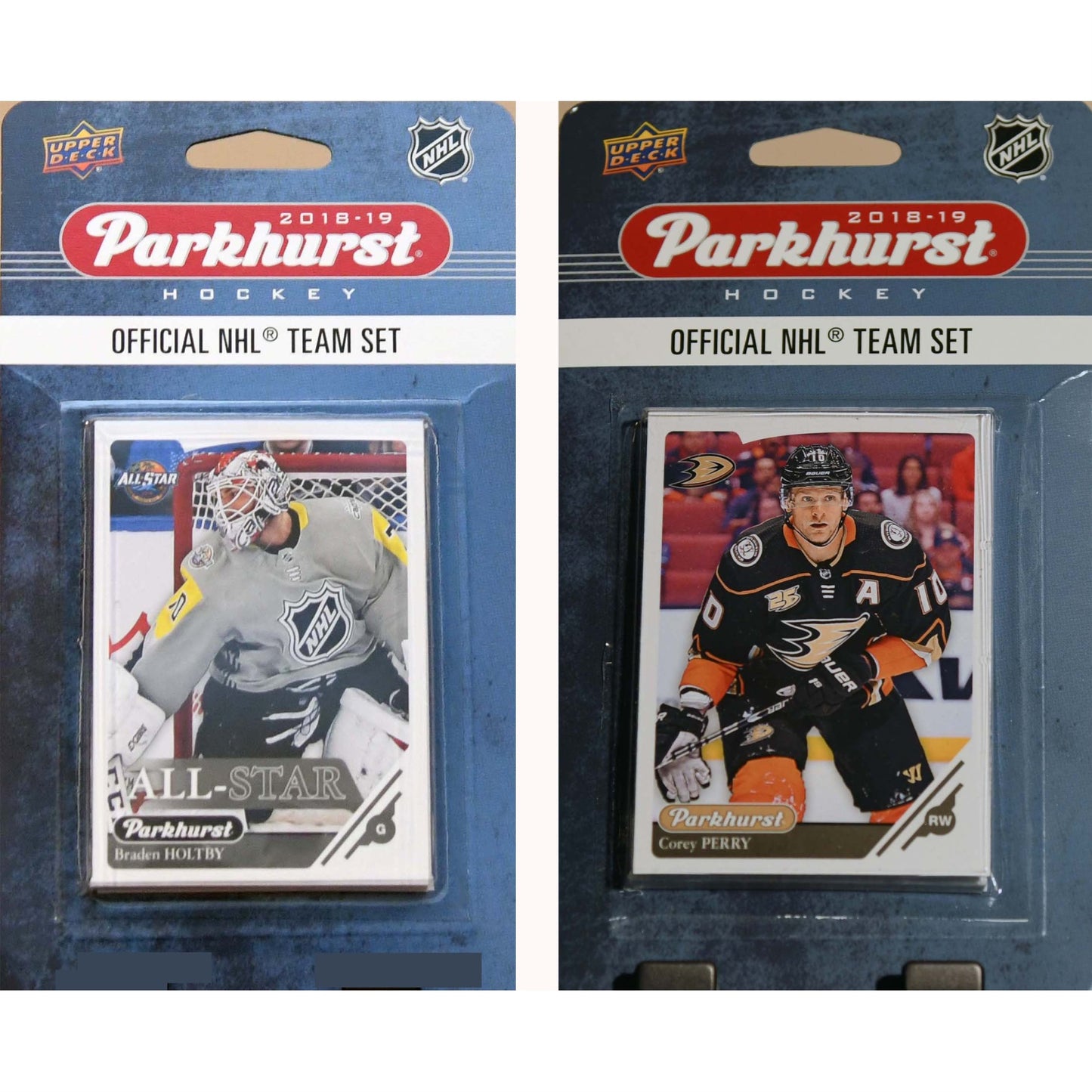 Nhl Anaheim Ducks 2018-19 Parkhurst Team Set And An All-Star Set