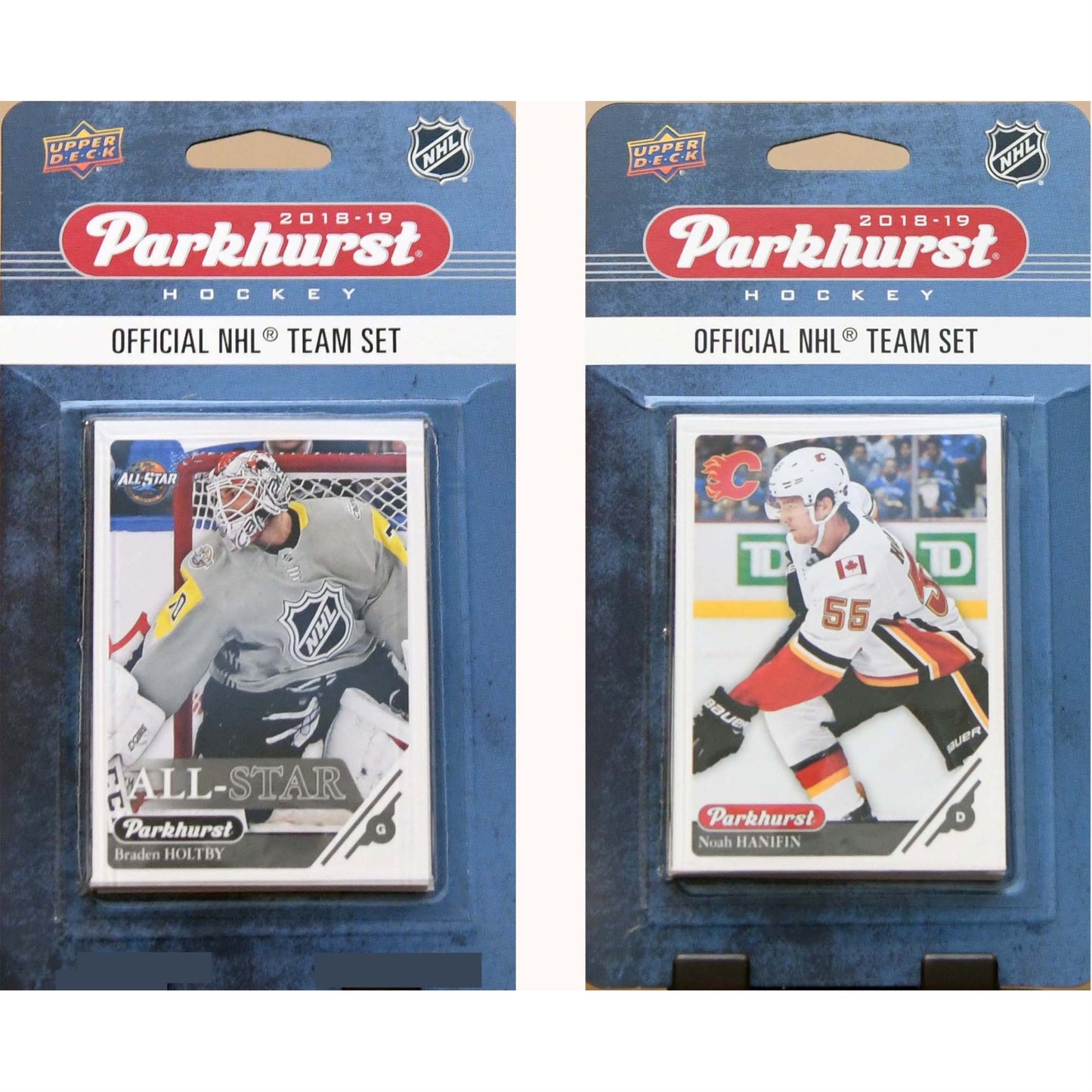Nhl Calgary Flames 2018-19 Parkhurst Team Set And An All-Star Set