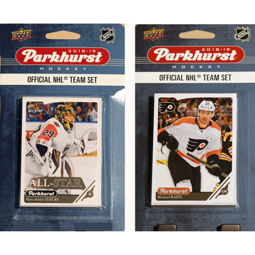 Nhl Philadelphia Flyers 2018-19 Parkhurst Team Set And An All-Star Set