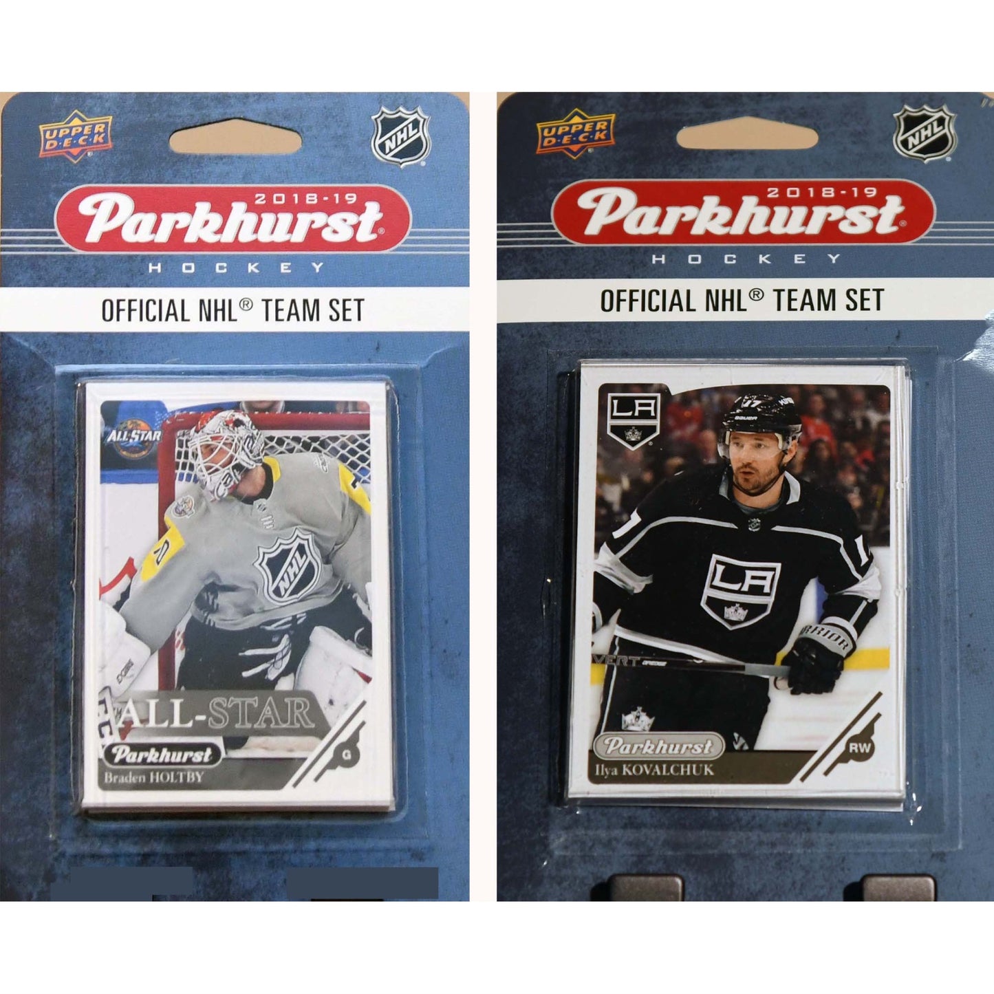 Nhl Los Angeles Kings 2018-19 Parkhurst Team Set And An All-Star Set