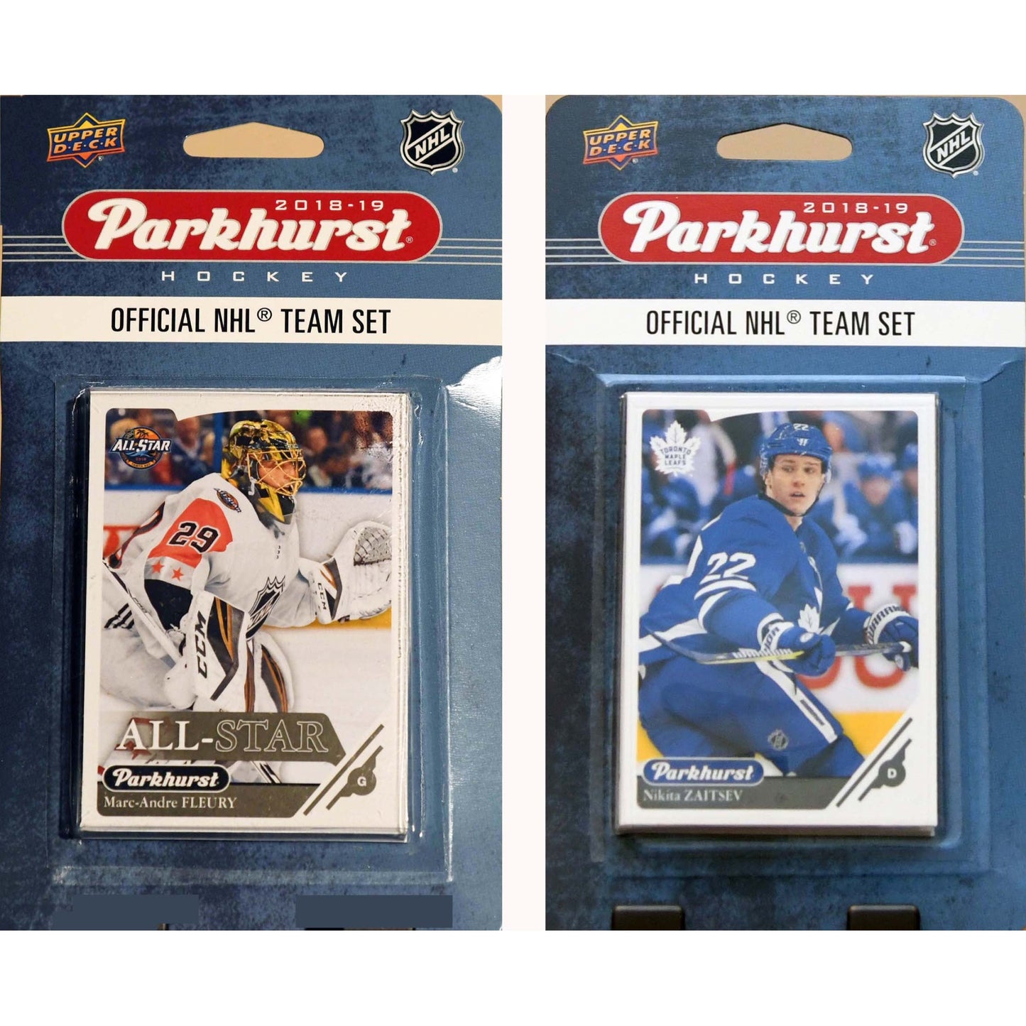 Nhl Toronto Maple Leafs 2018-19 Parkhurst Team Set And An All-Star Set