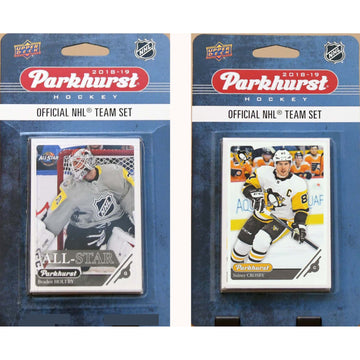 Nhl Pittsburgh Penguins 2018-19 Parkhurst Team Set And An All-Star Set