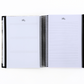 2026-2027 Black Leather Look Daily Planner