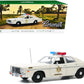 1975 Dodge Coronet Cream ''Hazzard County Sheriff'' 1/18 Diecast Model Car By Greenlight