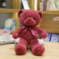 Wholesale Color Bear Wedding Grasping Machine Doll Plush Toy Doll Doll Ribbon Scarf Collar Bear