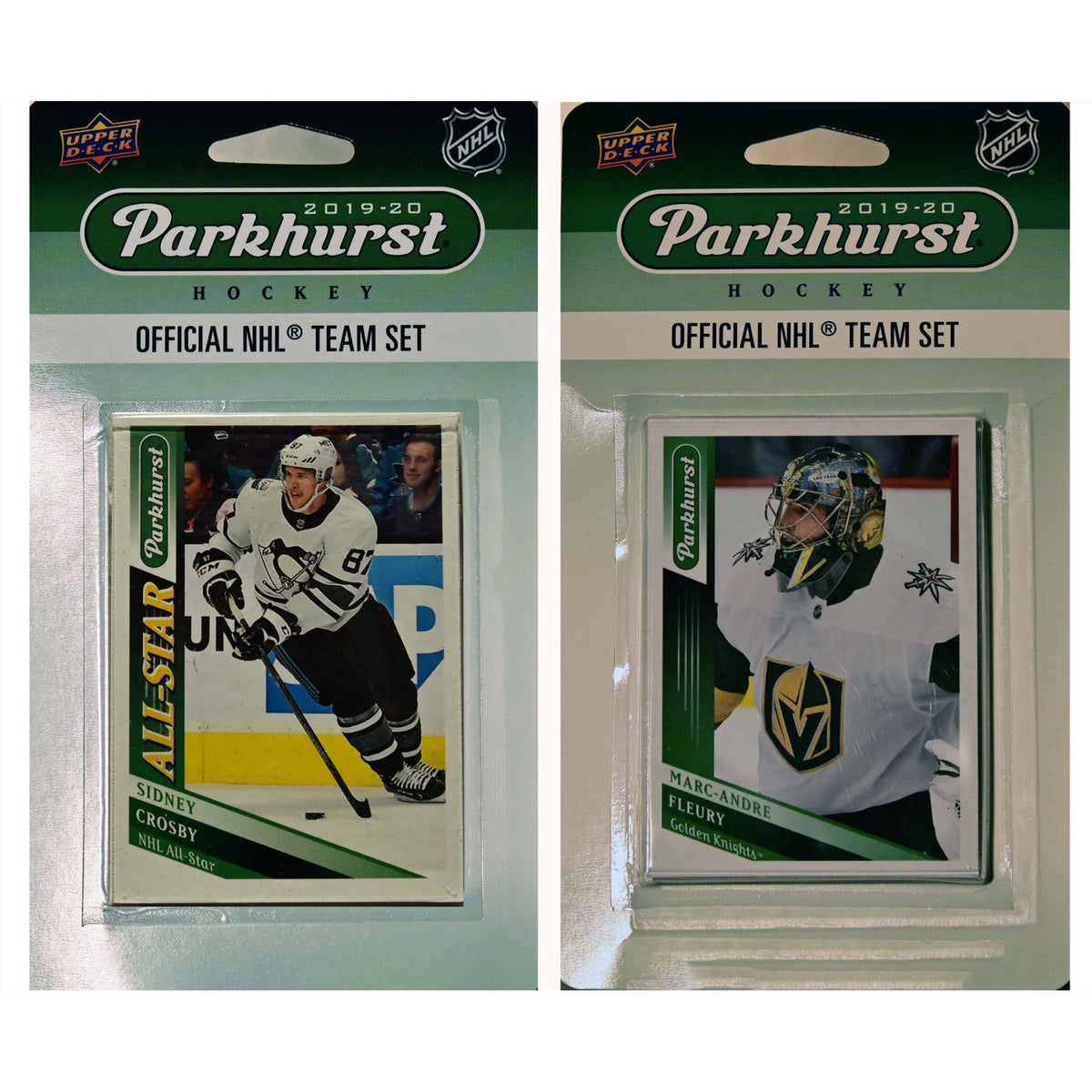 NHL Las Vegas Golden Knights 201920 Parkhurst Team Set and an allstar set
