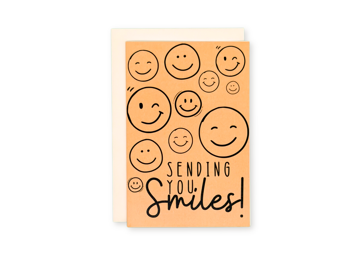 Sending You Smiles Greeting Card