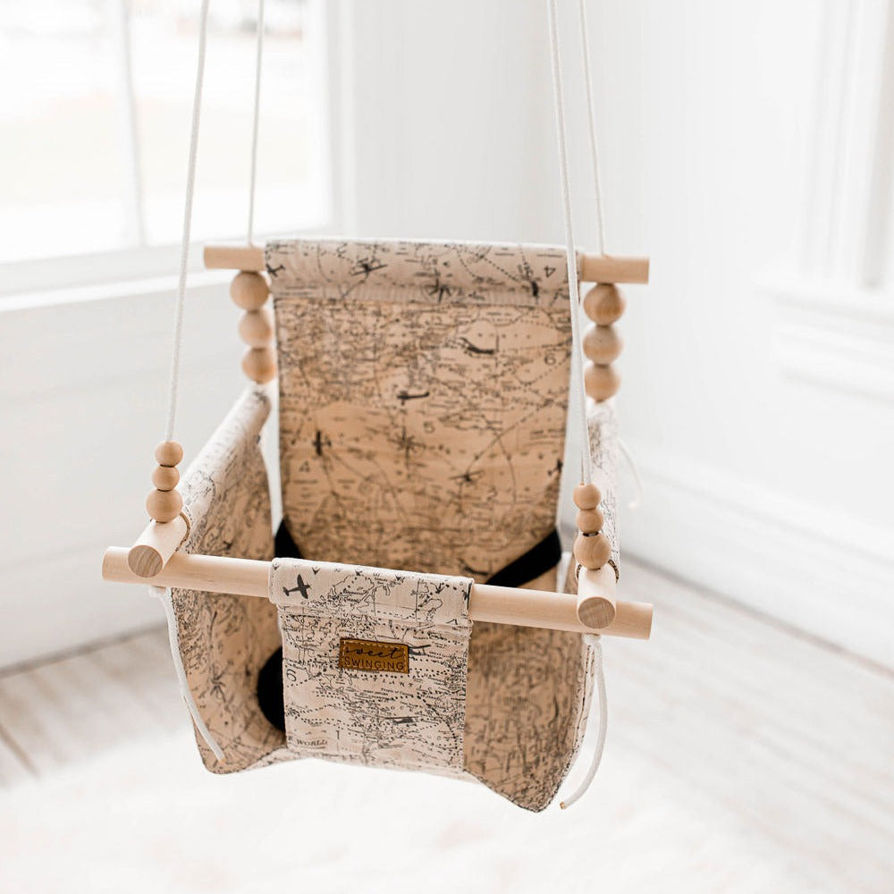 Indoor High Back Baby & Toddler Swing-Navigation