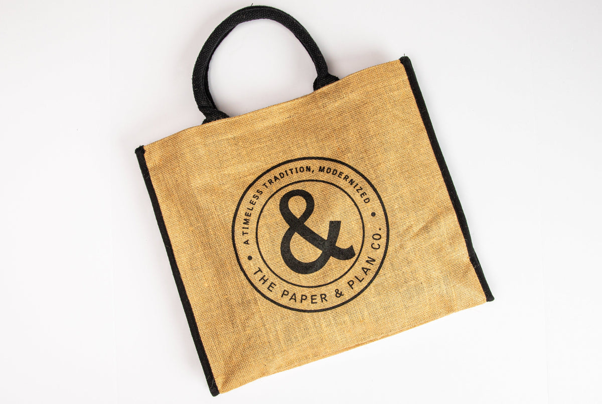 Jute Tote Bag