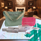 Two color Pink 166-Tiles Mahjong Bundle - American Mahjong Mat Rack Tote