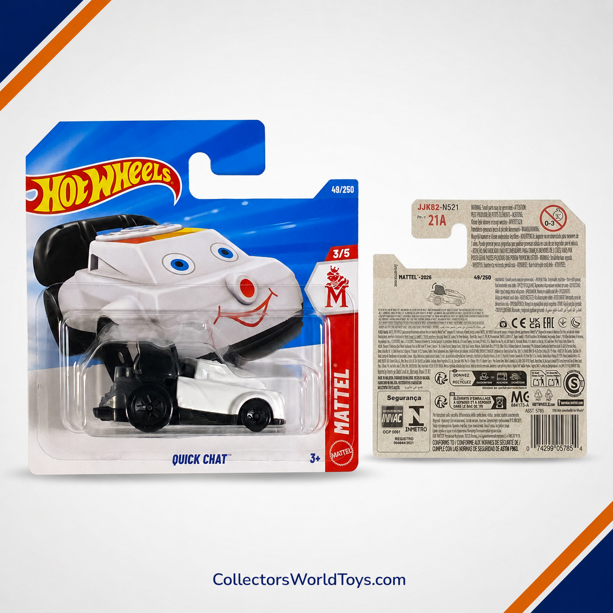 Hot Wheels Quick Chat | Mattel Series 3/5 - 49/250