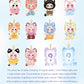 Baby Three Kitten Wardrobe Plush Series Blind Box