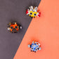 Handcrafted Wooden Bot Necklace, Keychain, or Mini Decor