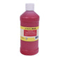 School Smart Washable Finger Paint, Red, 1 Pint