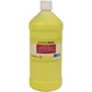 School Smart Washable Finger Paint, Yellow, 1 Quart
