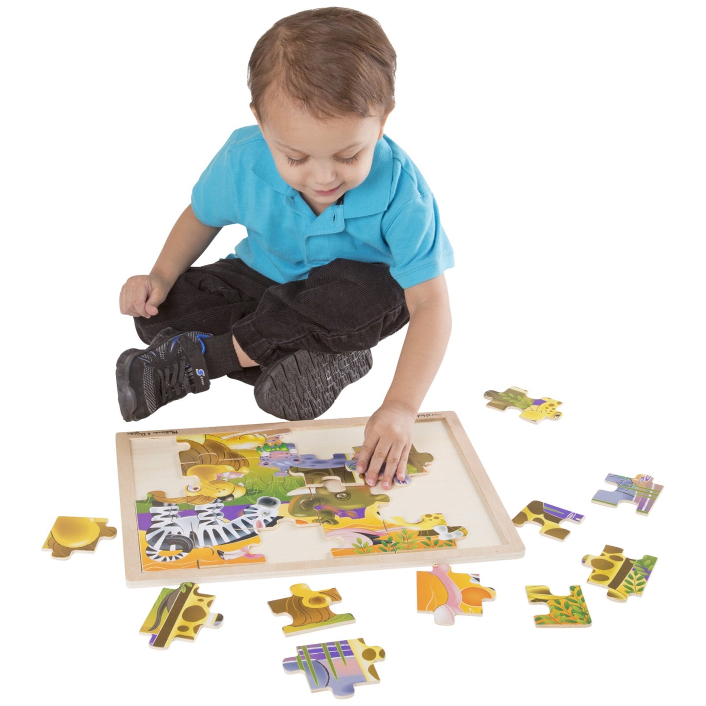 African Plains Wooden Jigsaw Puzzle - 24 Pieces