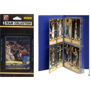 Nba Milwaukee Bucks Licensed 2010-11 Donruss Team Set Plus Storage Album