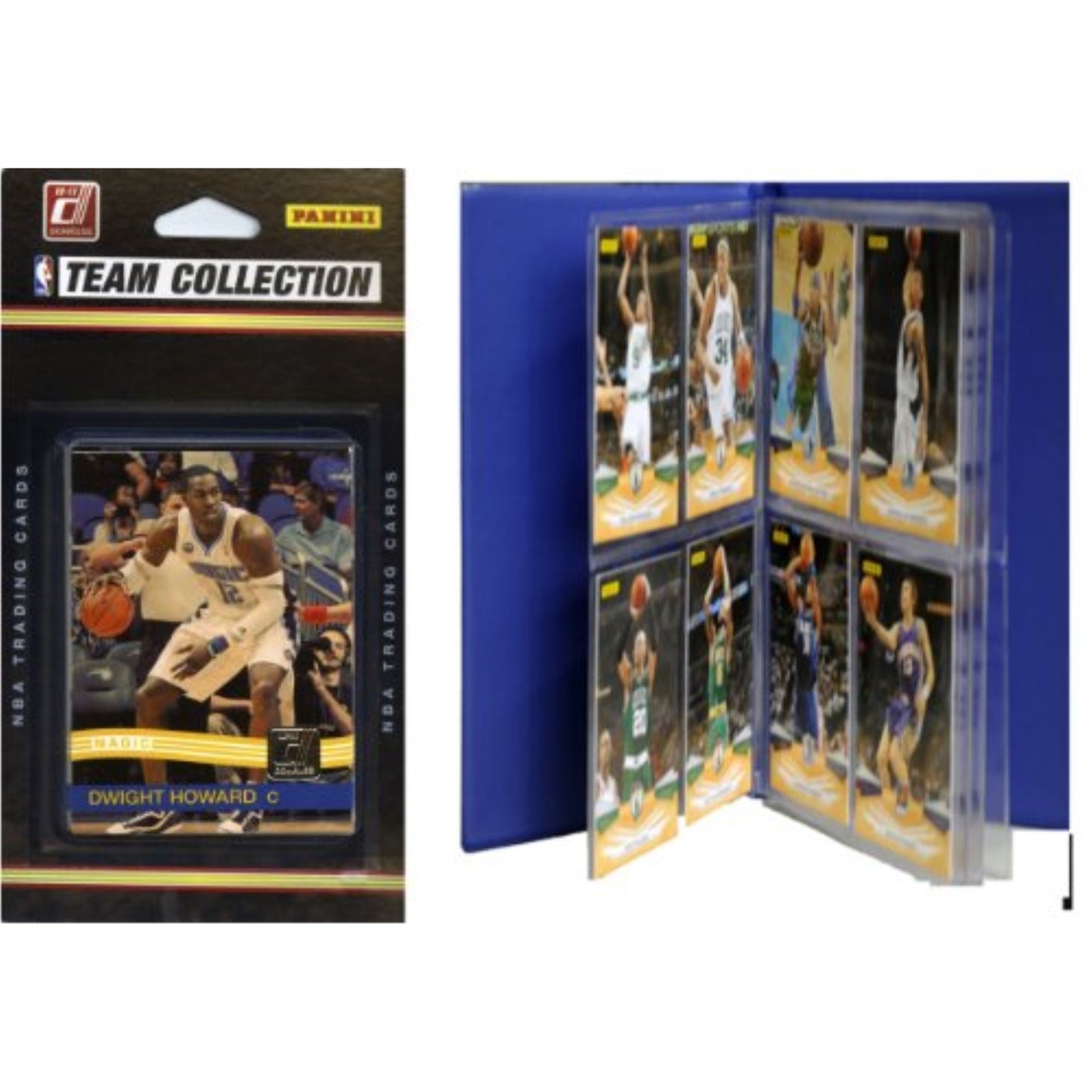 Nba Orlando Magic Licensed 2010-11 Donruss Team Set Plus Storage Album