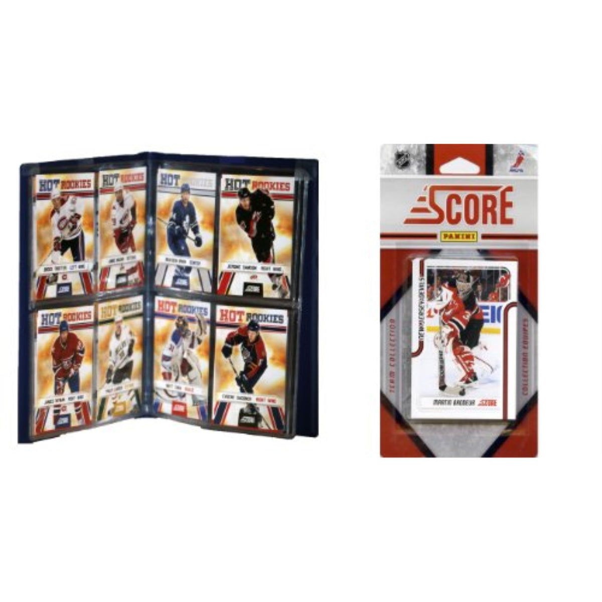 NHL New Jersey Devils Licensed 2011 Score Team Set and Storage Album