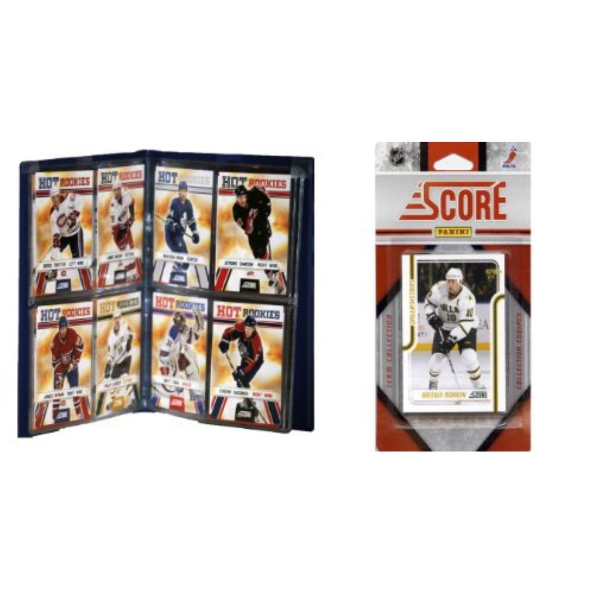 NHL Dallas Stars Licensed 2011 Score Team Set and Storage Album