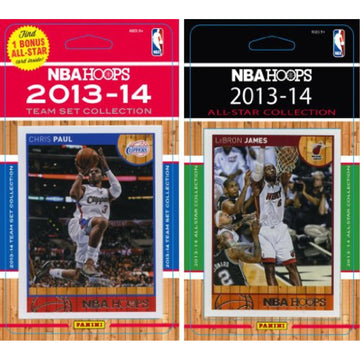 Nba Los Angeles Clippers Licensed 2013-14 Hoops Team Set Plus 2013-24 Hoops All-Star Set