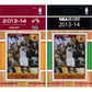 NBA Miami Heat Licensed 201314 Hoops Team Set Plus 201324 Hoops AllStar Set