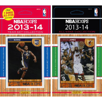 Nba Utah Jazz Licensed 2013-14 Hoops Team Set Plus 2013-24 Hoops All-Star Set
