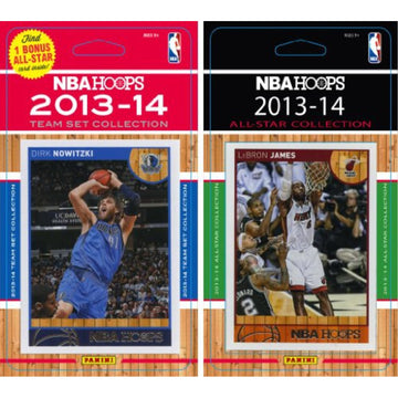 Nba Dallas Mavericks Licensed 2013-14 Hoops Team Set Plus 2013-24 Hoops All-Star Set