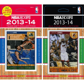 Nba Minnesota Timberwolves Licensed 2013-14 Hoops Team Set Plus 2013-24 Hoops All-Star Set