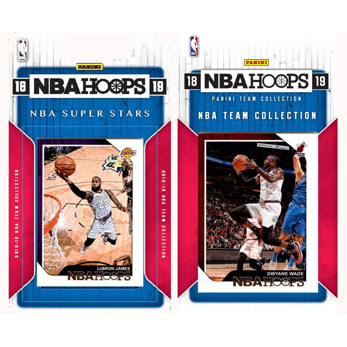 NBA Miami Heat Licensed 201819 Hoops Team Set Plus 201819 Hoops AllStar Set