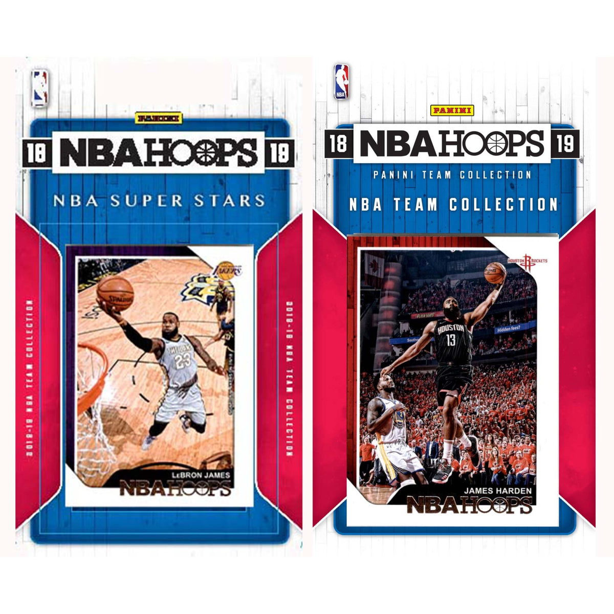 NBA Houston Rockets Licensed 201819 Hoops Team Set Plus 201819 Hoops AllStar Set