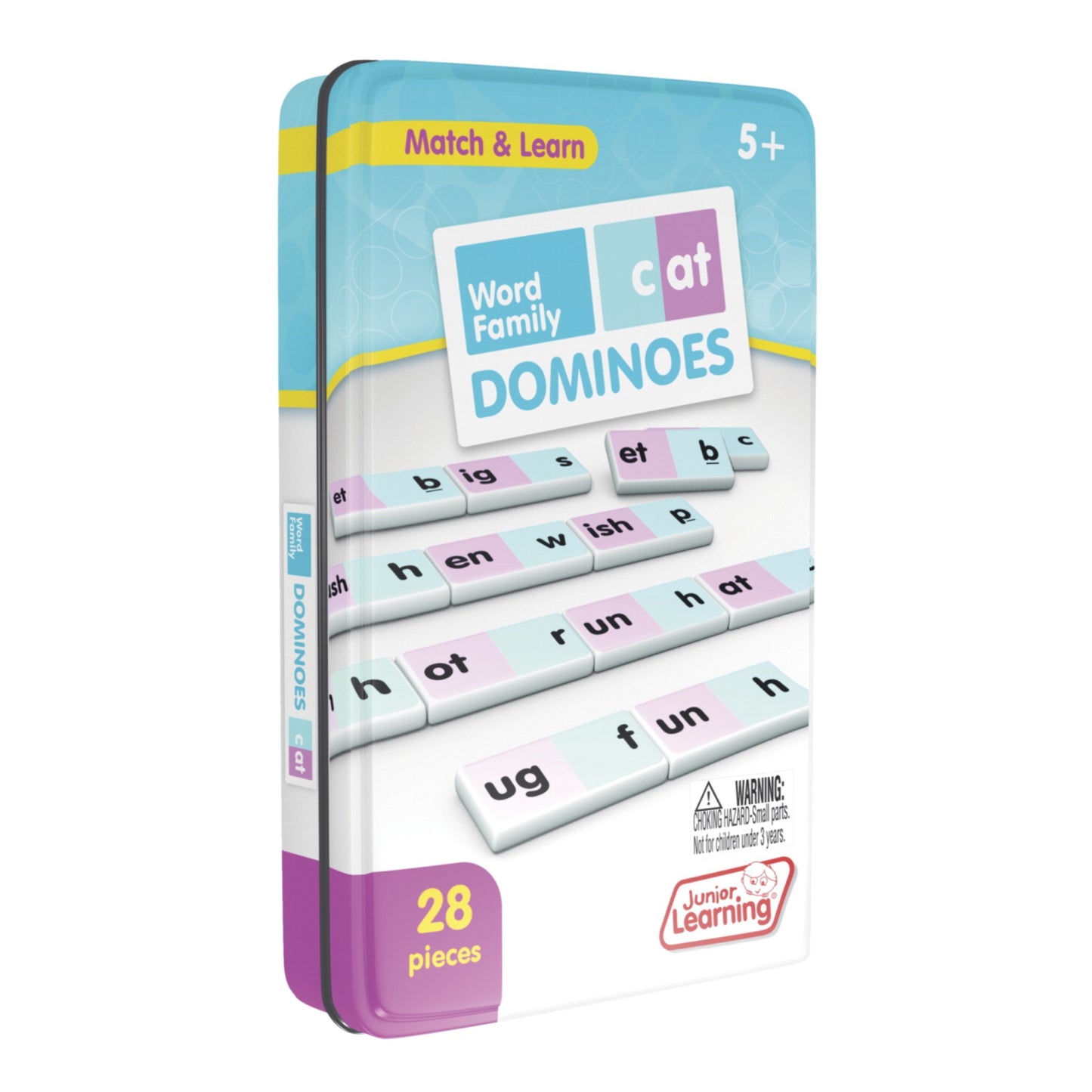 Junior Learning Word Family Dominoes Educational Action Games (Jl480)