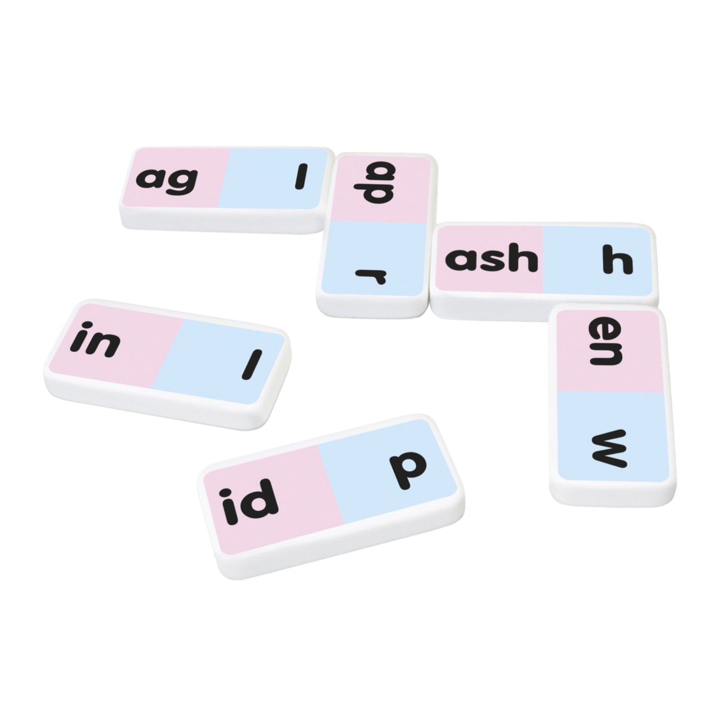 Junior Learning Word Family Dominoes Educational Action Games (Jl480)
