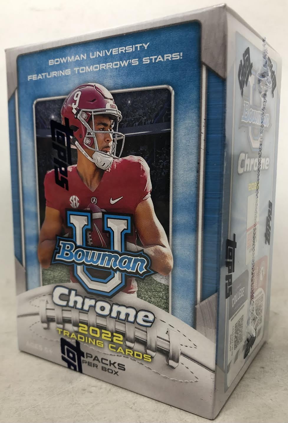 2022 Bowman Chrome University Football Blaster Box