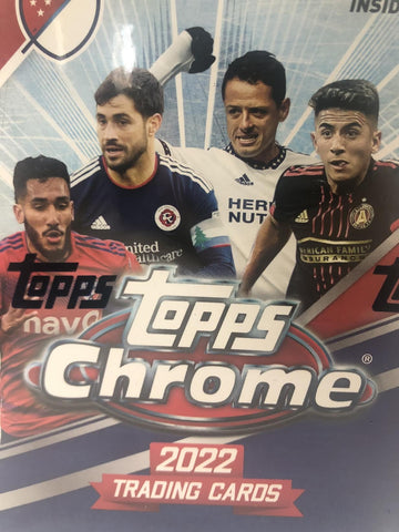 2022 Topps Chrome Mls Value Box - 6 Packs Per Box