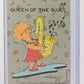 Simpsons Trading Card - 1990 #S19 Queen of the Blues (Sticker)