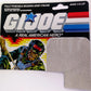 G.I. Joe figure card - Hit & Run