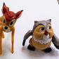Disney Happy Meal toy set - Bambi and Owl