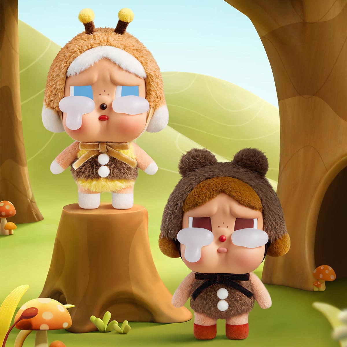 [RESTOCK: JULY] POPMART CRYBABY Crying Again Series - Vinyl Face Plush Blind Box