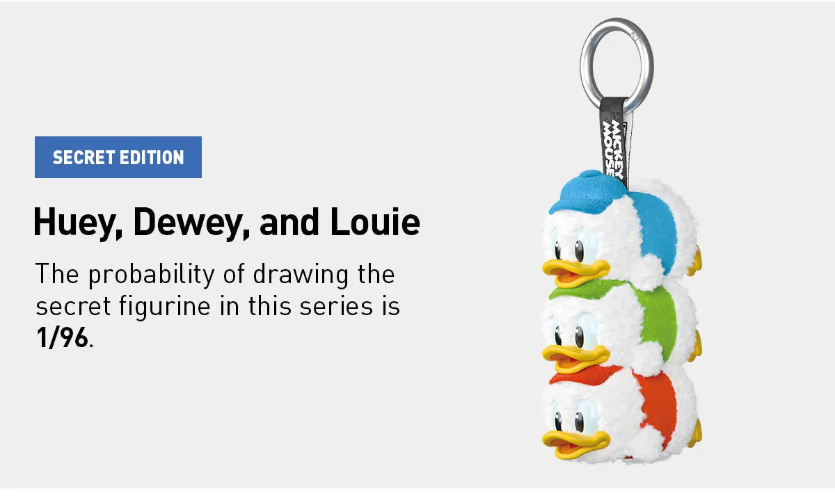 [IN STOCK] POPMART Mickey Family Cute Together Keychain Series Figures