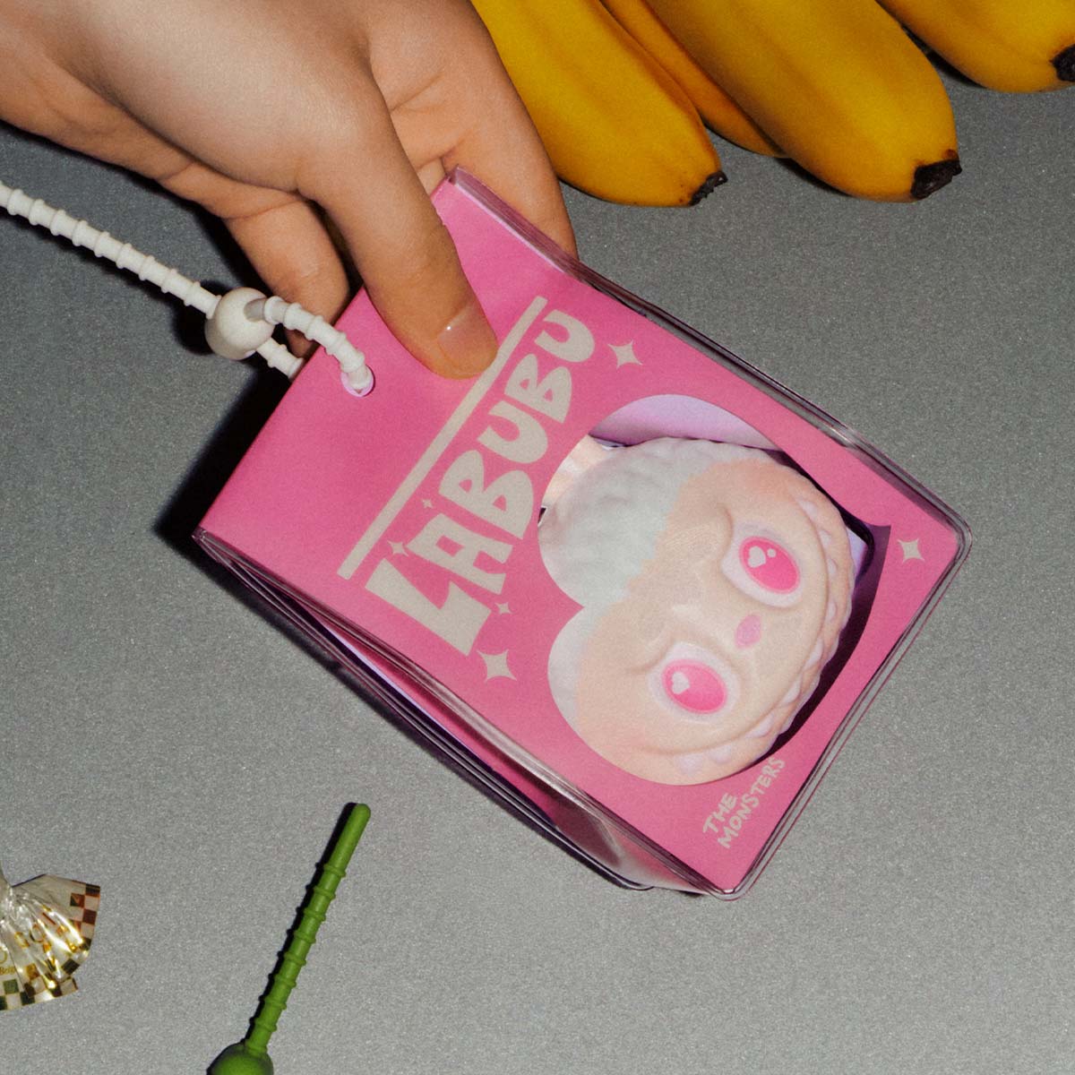 [In Stock] POPMART Wacky Mart Series-Pinch Pendant Squishy Charm Blind Box (SEALED)