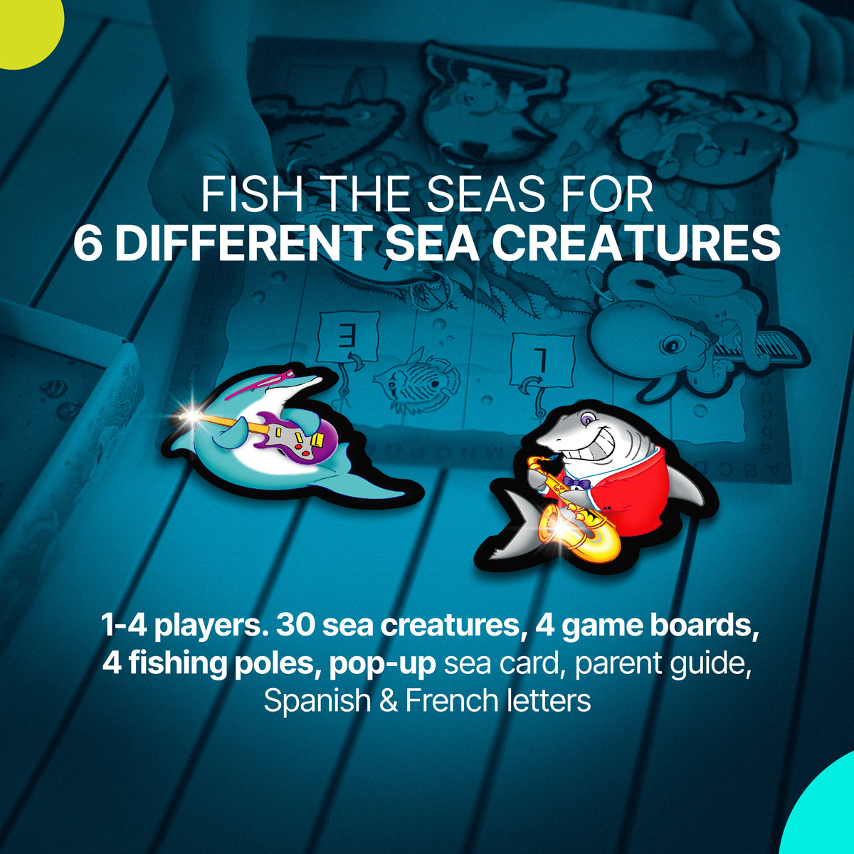AB SEAS Magnetic Alphabet Fishing Game