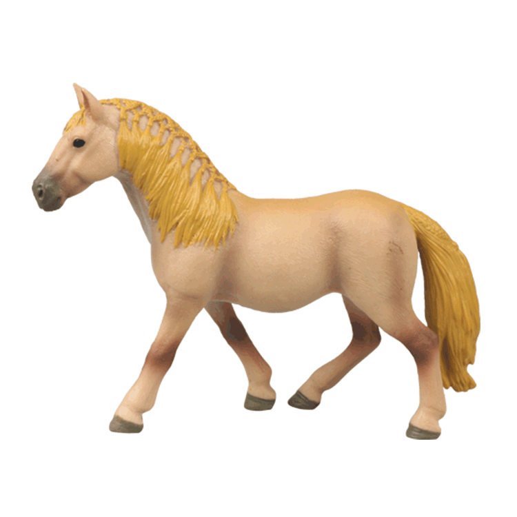 Cross-border Solid Simulation Horse Model Toy Quart Horse White Horse Pony Scene Accessories Children's Toys Early Education