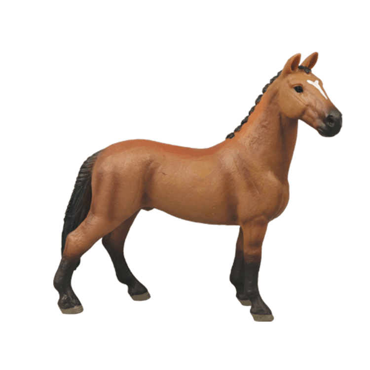 Cross-border Solid Simulation Horse Model Toy Quart Horse White Horse Pony Scene Accessories Children's Toys Early Education