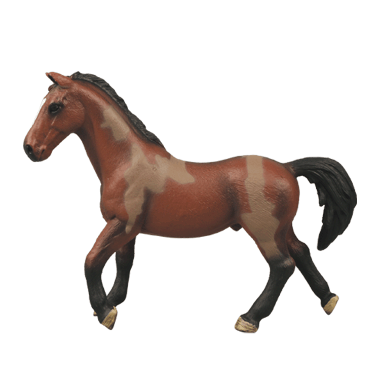 Cross-border Solid Simulation Horse Model Toy Quart Horse White Horse Pony Scene Accessories Children's Toys Early Education