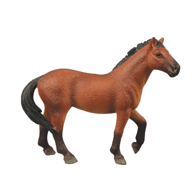 Cross-border Solid Simulation Horse Model Toy Quart Horse White Horse Pony Scene Accessories Children's Toys Early Education