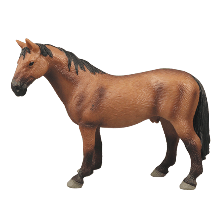 Cross-border Solid Simulation Horse Model Toy Quart Horse White Horse Pony Scene Accessories Children's Toys Early Education