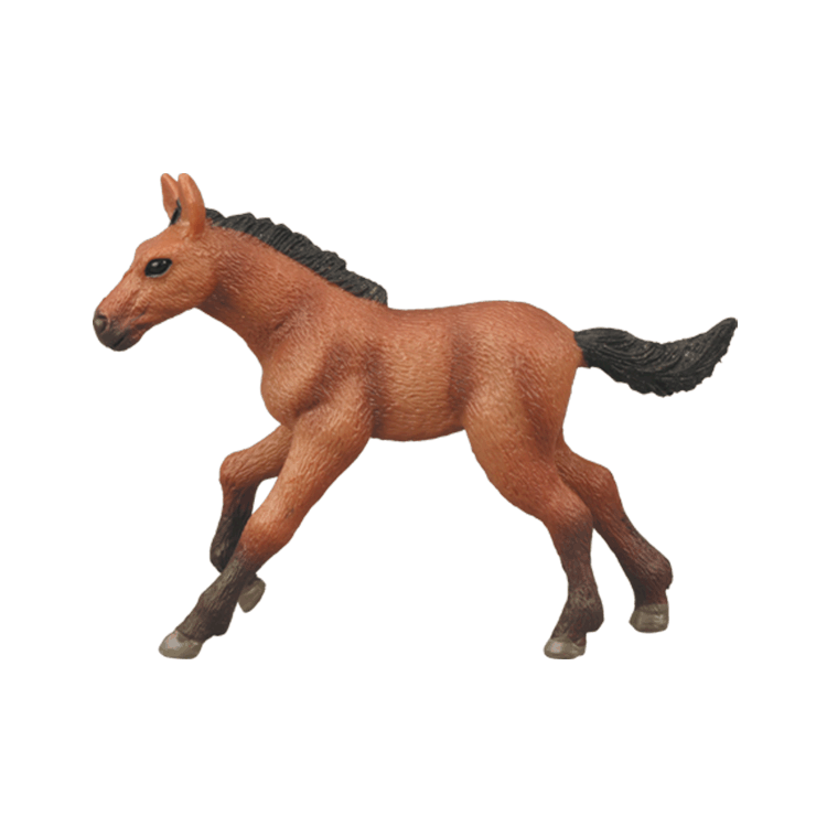Cross-border Solid Simulation Horse Model Toy Quart Horse White Horse Pony Scene Accessories Children's Toys Early Education