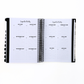 2026-2027 Black Leather Look Daily Planner
